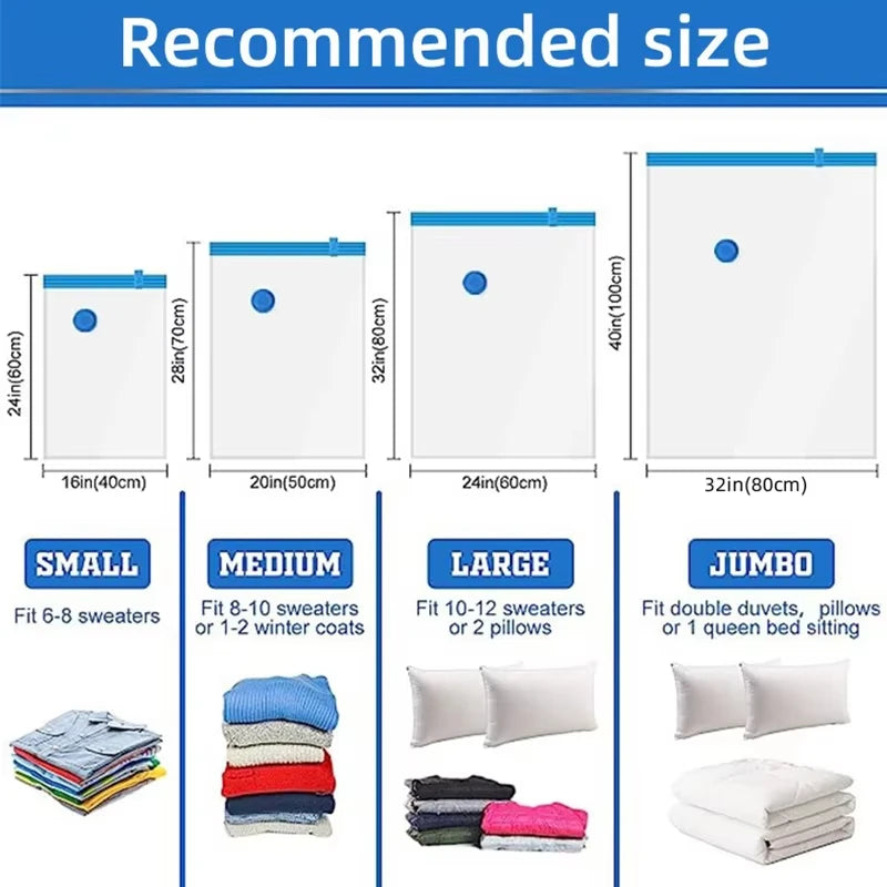 Home Organiser Vacuum Storage Bags